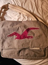 Bolsa tiracolo retrô HOLLISTER Messenger lona cinza comprar usado  Enviando para Brazil