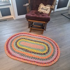 Vintage braided rug for sale  Freeport