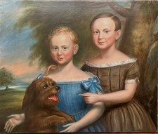 dog oil paintings for sale  NUNEATON