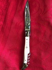 Couteau laguiole ivoire d'occasion  Sury-le-Comtal