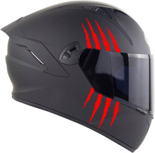 Motorcycle helmet sticker for sale  WISBECH