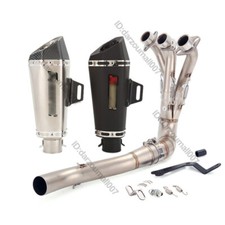 Tubo silenciador dianteiro sistema de exaustão completo para Yamaha MT09 XSR900 Tracer 9 2024 2025 comprar usado  Enviando para Brazil