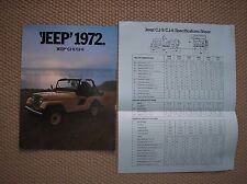 Jeep 1972 sales usato  Italia