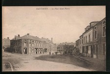 Cpa hautmont place d'occasion  Expédié en France