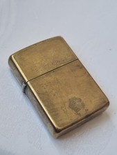Zippo solid brass d'occasion  Épernay