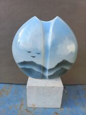 Vase lentille porcelaine d'occasion  Le Val