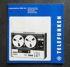 Telefunken magnetophon 2000 gebraucht kaufen  Esslingen am Neckar