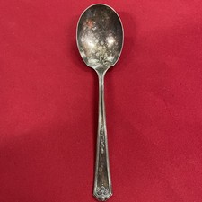 Usado, Colher de sopa vintage padrão maça comunitária prato Tudor Oneida  comprar usado Usado, Colher de sopa vintage padrão maça comunitária prato Tudor Oneida  comprar usado  Enviando para Brazil