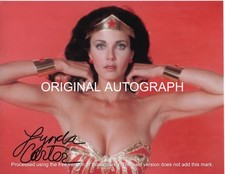LYNDA CARTER -ULTRA WONDER WOMAN TV ANOS 70 - FOTO AUTOGRAFADA ASSINADA À MÃO COM CERTIFICADO DE AUTENTICIDADE comprar usado  Enviando para Brazil