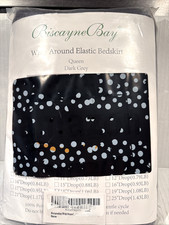 Bedskirt queen dark for sale  Blanchester