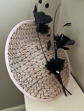 Fascinator hatinator dusky for sale  SOUTHAMPTON