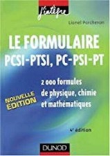 Formulaire pcsi ptsi d'occasion  France