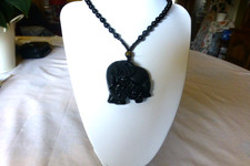 Superbe pendentif obsidienne d'occasion  Marseille XI