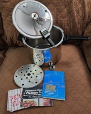 Panela de pressão vintage Presto aço inoxidável 6 quartos modelo 0135004  comprar usado  Enviando para Brazil