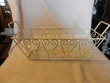Decorative white metal for sale  Edgewood