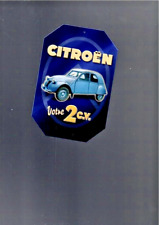 Plaque peinte 2cv d'occasion  Nantes-