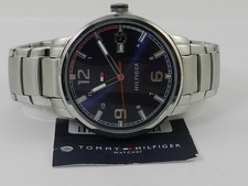 Relógio masculino Tommy Hilfiger pulseira de aço inoxidável 44 mm sem caixa comprar usado  Enviando para Brazil