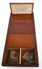 Antique wooden button for sale  BANBURY