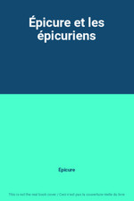 Epicure epicuriens epicure d'occasion  France