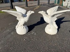 Stone eagle pair for sale  RETFORD