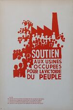 Affiche mai soutien d'occasion Affiche mai soutien d'occasion  Nantes-