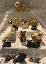 Ceramic cat figurines for sale  Wooster