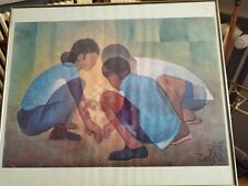 Tableau gravure lithographie d'occasion  Saint-Maur-des-Fossés