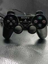 Controle com fio Sony PS2 PRETO fabricante de equipamento original DualShock PlayStation 2 AUTÊNTICO  comprar usado  Enviando para Brazil