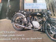 Vincent comet series for sale  BRIGHTON