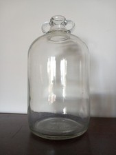 Clear demijohn glass for sale  WALTON ON THE NAZE