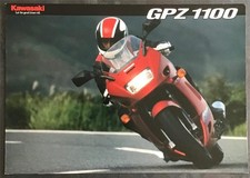Folheto de vendas KAWASAKI GPZ1100 MOTOCICLETA para 1995 #P/N 99949-1020 ALL-E comprar usado  Enviando para Brazil