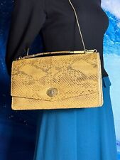 Schlangenleder handtasche schu gebraucht kaufen  Wiesbaden
