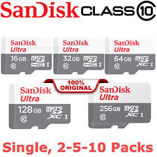 Lote de leitor de cartão SanDisk Ultra MicroSD 16GB 32GB 64GB 128GB 256GB SD memória TF, usado comprar usado  Enviando para Brazil