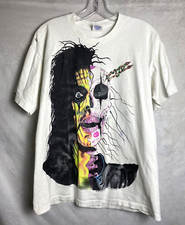 Camiseta Vintage Alice Cooper Trash Promo Dupla Face Brockum Tamanho Grande comprar usado  Enviando para Brazil