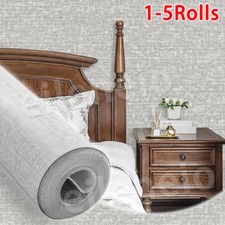5rolls plain grey for sale  WORCESTER