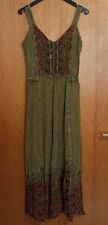 Grünes sommerkleid boho gebraucht kaufen  Nürnberg