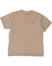 Camiseta LEVI'S Masculina Ajuste Relaxado Grande Bege Algodão DM26, usado comprar usado  Enviando para Brazil