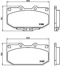 Brembo p56025 kit usato  Casapesenna
