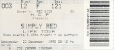 Concert ticket simply for sale  LONDON