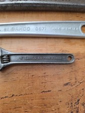 Bahco adjustable spanners for sale  NEWARK