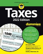 Taxes dummies 2022 for sale  Hillsboro