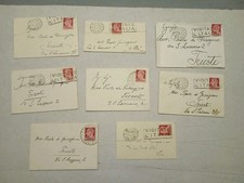 Buste viaggiate anni usato  Trieste