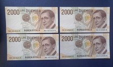 Repubblica italiana banconote usato  Ancona