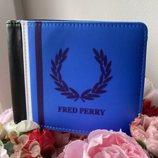 Fred perry blue for sale  ST. NEOTS