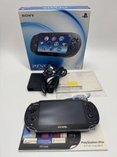 Konsola Sony PlayStation PS Vita Wi-Fi czarna PCH-1000 ZA01 używana rzadka dobra na sprzedaż  Wysyłka do Poland