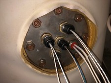Flanschplatte 180mm heizstab gebraucht kaufen  Krummesse