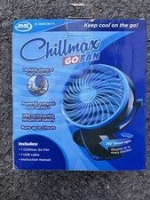 Chillmax fan black for sale  HORLEY