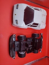 KIT MODELO ELÉTRICO DE CARRO BANDAI HYPER RACER LAMBO COUNTTACH 4WD 1:32 sem caixa  comprar usado  Enviando para Brazil