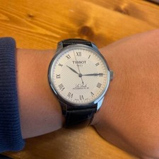 Relógio masculino automático TISSOT Le Locle Powermatic 80 T006407B mostrador branco usado, usado comprar usado  Enviando para Brazil