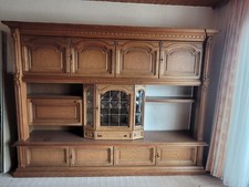 Wohnzimmer schrankwand eiche gebraucht kaufen  Bayreuth